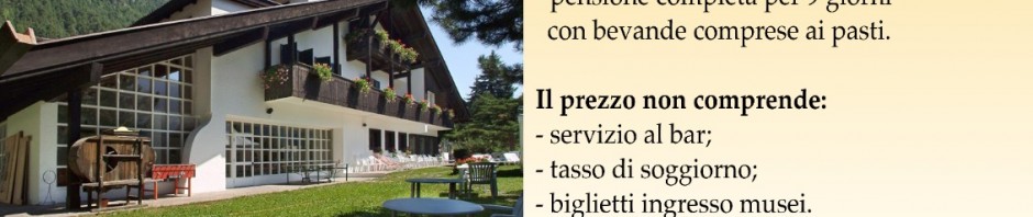 SOGGIORNO ESTIVO 2022